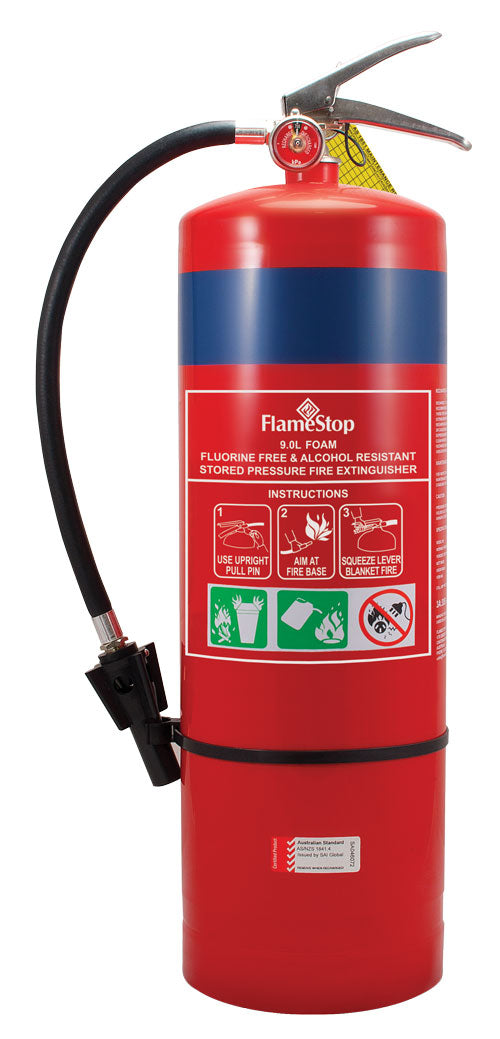 9.0L ECO Foam F3 Fluorine Free Foam Type Portable Fire Extinguisher