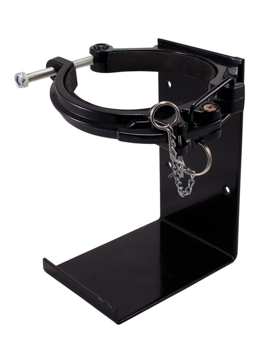 Fire Extinguisher Vehicle Bracket - Cannon Style - 9.0KG - Black